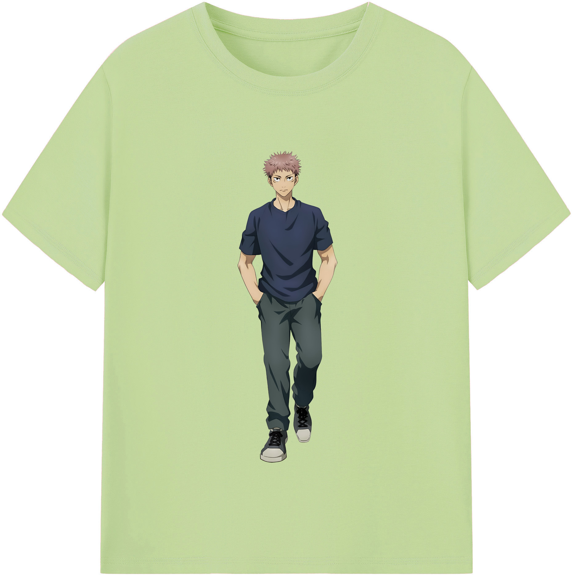（画像用） 呪術廻戦 Jujutsu Kaisen 綿100％半袖Tシャツ（フロントプリント）
